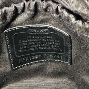 Authentic Coach Baby Bag